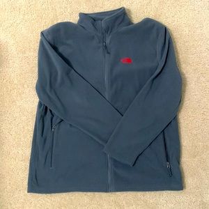 Men’s north face gray fleece